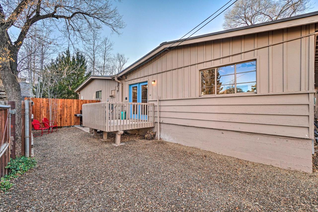 Cozy Flagstaff Studio With Patio - Near Dtwn! Exterior foto