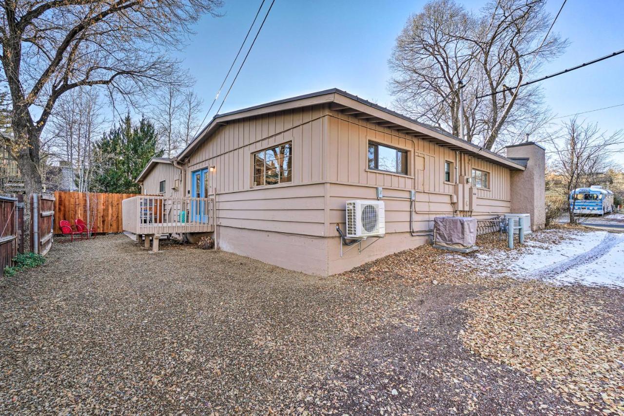 Cozy Flagstaff Studio With Patio - Near Dtwn! Exterior foto